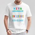 Children's Kita Abgänger 2024 Eine Legendeerlässt Das Kita Gelände T-Shirt Lustige Geschenke