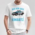 Children's Police Aus Dem Weg Bin Im Einsatz Boys Police T-Shirt Lustige Geschenke