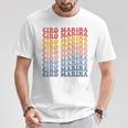 Ciro Marina City Groovy Retrò Maglietta Regalos divertidos