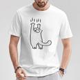 Cute Kitten Cat Lovers T-Shirt Lustige Geschenke