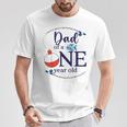 Dad Of The Big One Fishing Boy First Birthday Ofishally T-Shirt Personalized Gifts