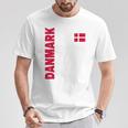 Denmark Fan T-Shirt Lustige Geschenke