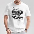 Dnepr Motorcycle Span Offroad Biker T-Shirt Lustige Geschenke