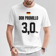 Don Promillo Sauftrikot X Malle Party Trikot Deutschland T-Shirt Lustige Geschenke