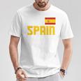 España Spagna Bandera Española Bandiera Patriottica Spagnola Maglietta Regalos divertidos