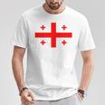 Flag Of Georgia T-Shirt Lustige Geschenke