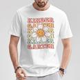 Groovy Kindergarten Back To School First Day Of Kindergarten T-Shirt Unique Gifts