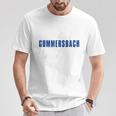 Gummersbach Handball Team Club Fan Nrw Blue Blue T-Shirt Lustige Geschenke