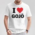 I Heart Gojo Japan Love Souvenir Giapponese Maglietta Regalos divertidos
