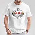 Hirai Avec Nom De Famille Drôle Poitrine Nom Intéressant Marchandisesêtements Calligraphie Incluse Drôle De Neta Hommes T-Shirt Cadeaux drôles