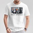 Holy Aperoli X Nonnen Christi Spritz Aperollin Fun Aperoly T-Shirt Lustige Geschenke