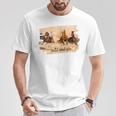 Horse Riding Desert Freedom T-Shirt Lustige Geschenke