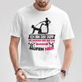 Ich Bin Der Depp Jga Poltern Team Groom Pink T-Shirt Lustige Geschenke