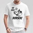 Ich Dreh Dorsch Angler T-Shirt Lustige Geschenke