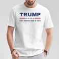 Il Presidente Trump Riprende L'america Nel 2024 Patriottica Usa Maglietta Regalos divertidos