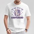 Kinder Ich Bin Jetzt Ein Krippenkind Kinderflppe Dolphin T-Shirt Lustige Geschenke