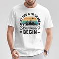 Let The 4Th Grade Adventure Begin Fourth Grade Teacher T-Shirt Personalized Gifts