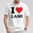 I Love Lami T-Shirt Lustige Geschenke