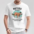 Matura Geschafft 2023 T-Shirt Lustige Geschenke