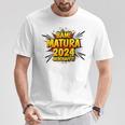 Matura Geschafft 2024 T-Shirt Lustige Geschenke