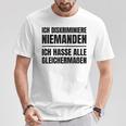 Misanthrop Menschenfeind Gray T-Shirt Lustige Geschenke