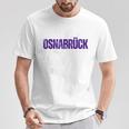 Osnabrück Football Fan Purple Purple T-Shirt Lustige Geschenke