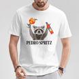 Pedro Spritz X Racoon Aperölchen Spritz Ultras New T-Shirt Lustige Geschenke