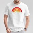 Polaris Montana Mtintage 70S Diseño Retro Arco Iris Camiseta unisex Regalos divertidos