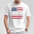 Proud To Be An American 4Th Of July Usa Flag Patriotic T-Shirt Personalized Gifts