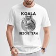 Rettet Den Koalabärintage Animals Outfits Rescue Australia T-Shirt Lustige Geschenke