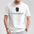 Schwachkopf T-Shirt Lustige Geschenke