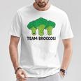 Team Broccolieganegetarian Broccoli T-Shirt Lustige Geschenke