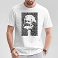 Testo Di Karl Marx Sovi8 Propagandaintage Maglietta Regalos divertidos