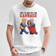Time To Take Out Garbage Trump Garbage Trash Truck T-Shirt Unique Gifts