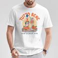 Tutto Bene Xiva La Dolceita Aperoil Spritz Club Back T-Shirt Lustige Geschenke