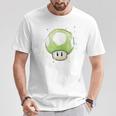 Vert Champignon 1Up Pour Jeuxidéo T-Shirt Cadeaux drôles