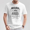 Vintage Original 1946 Geboren Jahrgang 1946 T-Shirt Lustige Geschenke