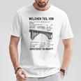 Wasonerstehst Du Nicht Ingenieur Statiker Bauingenieur T-Shirt Lustige Geschenke