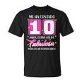 10 Años Fabulosa Cumpleaños 10 Camiseta unisex