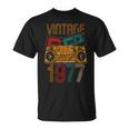 45° Anniversario Di Compleanno -Intage 1977 Maglietta