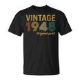 75 Anni Compleanno Donna Uomointage 1948 Originale Regalo Maglietta