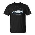 992 Gt3 Rs Silueta Clásico Coche Retrointage 911 Gt3 Rs Camiseta unisex