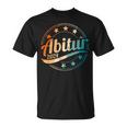 Abitur 2024 Retrointage Prüfung Bestanden Abi 2024 T-Shirt