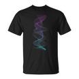 Abstraktektor Rauch Geometrie Muster Fraktal T-Shirt