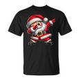 Adorable Père Noël Dab Dance Fun Garçons Filles Famille T-Shirt