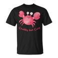 Adorablemente Lindo Cangrejo Para Niñas Niños Cangrejo Pero Lindo Camiseta unisex