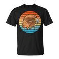 Águila De Montaña Águila Real Retro Camiseta unisex