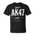 Ak-47 Kalashnikov Arma Russia Urss Cccp Amante Delle Armi Sovietico Maglietta