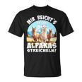 Alpaca And Lamas Mir Reichts Ich Geh Alpakas Streicheln T-Shirt