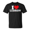 Amo Lebron I Heart Lebron Maglietta